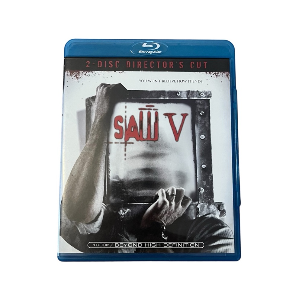 👻4/$20 Saw V Horror Movie Blu Ray 2 Disc Directors Cut